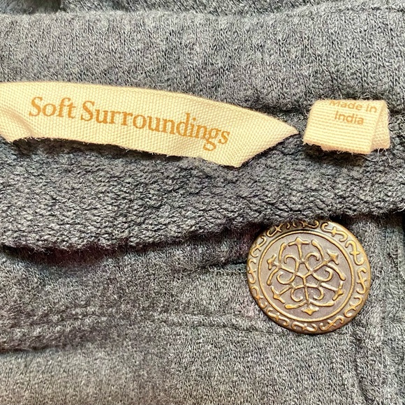 Soft Surroundings Black Tunic Sweater, size XL - Picture 7 of 9